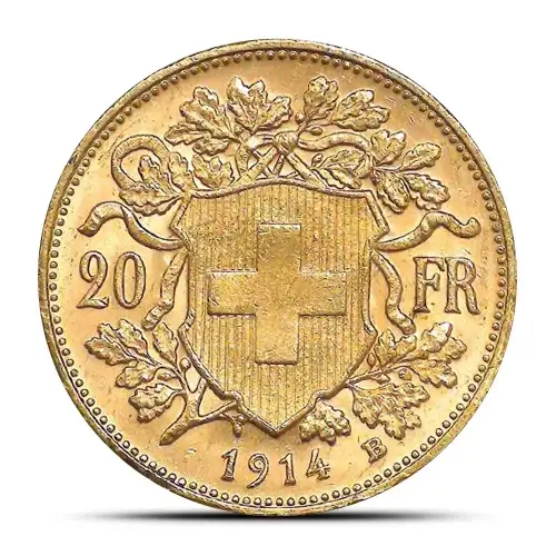 SWITZERLAND Gold 20 FRANCS (2)