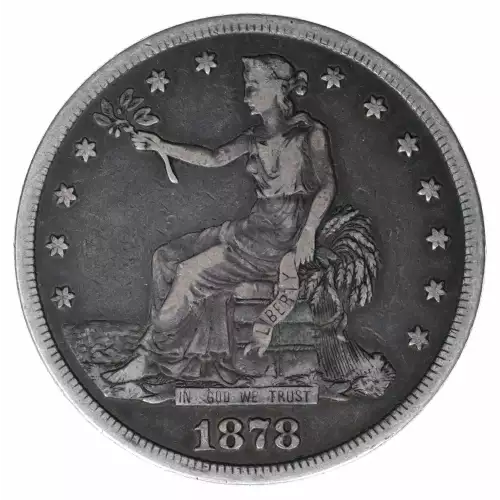 Trade Dollars---Trade Dollars 1873-1885 -Silver- 1 Dollar