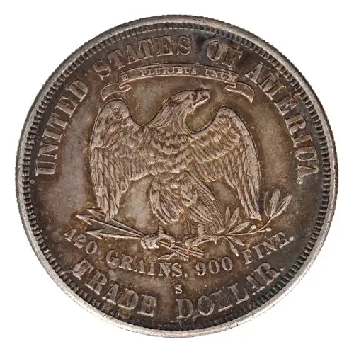 Trade Dollars---Trade Dollars 1873-1885 -Silver- 1 Dollar (2)