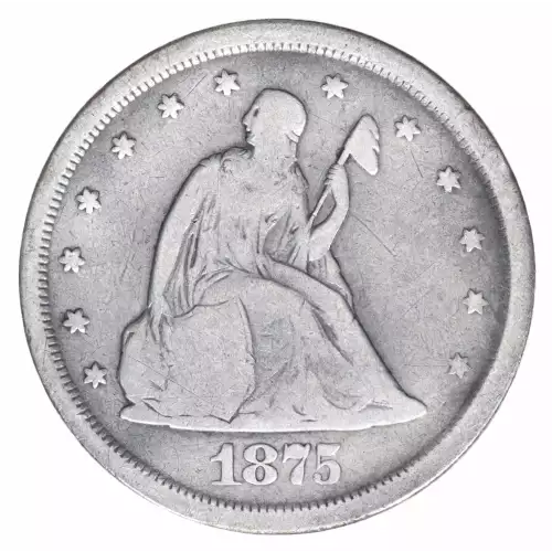 Twenty Cent Pieces-Liberty Seated 1875-1878