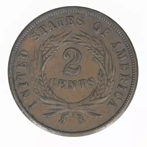 Two cent pieces-Two cent pieces 1864-73 -Copper (2)