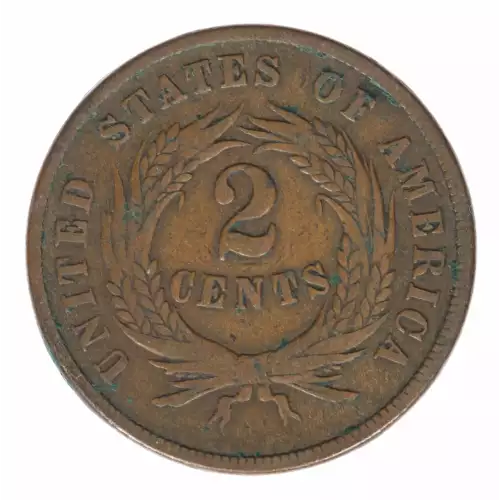 Two cent pieces-Two cent pieces 1864-73 -Copper (2)