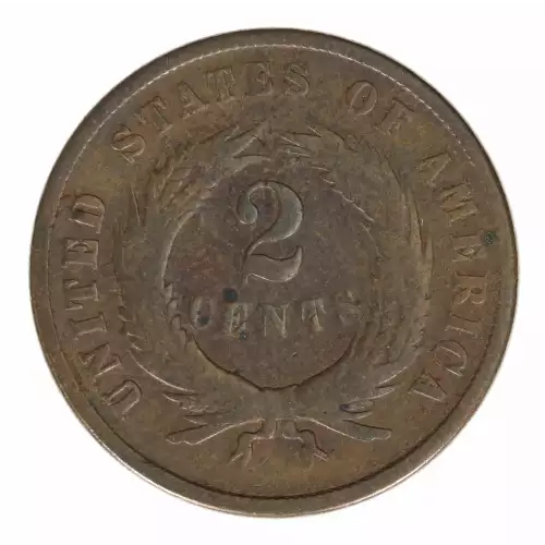 Two cent pieces-Two cent pieces 1864-73 -Copper