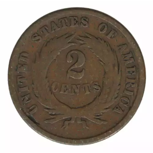 Two cent pieces-Two cent pieces 1864-73 -Copper