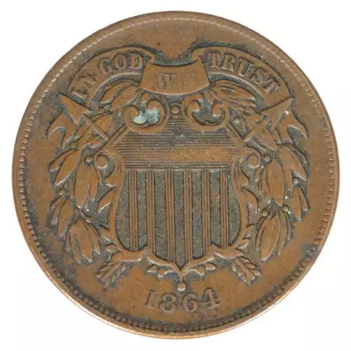 Two cent pieces-Two cent pieces 1864-73 -Copper (2)