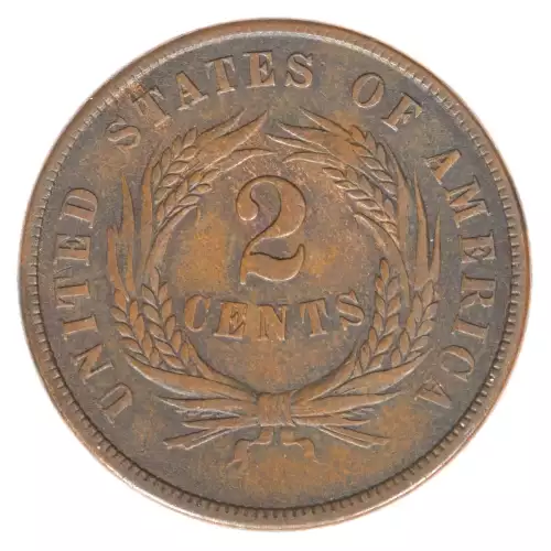 Two cent pieces-Two cent pieces 1864-73 -Copper