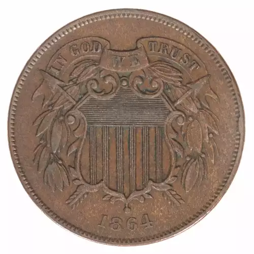 Two cent pieces-Two cent pieces 1864-73 -Copper (2)