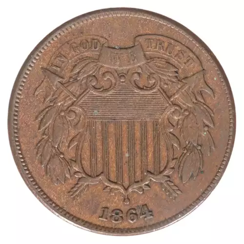 Two cent pieces-Two cent pieces 1864-73 -Copper (2)