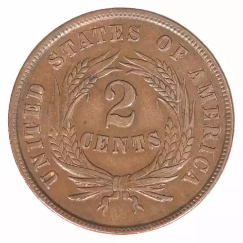 Two cent pieces-Two cent pieces 1864-73 -Copper (2)