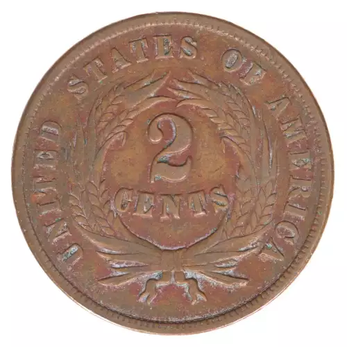 Two cent pieces-Two cent pieces 1864-73 -Copper (2)