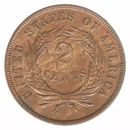 Two cent pieces-Two cent pieces 1864-73 -Copper (2)