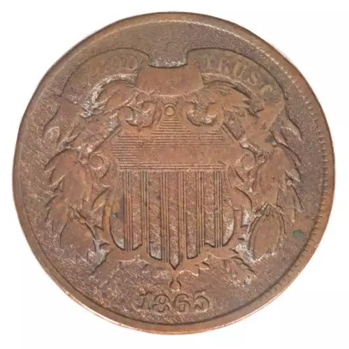 Two cent pieces-Two cent pieces 1864-73 -Copper