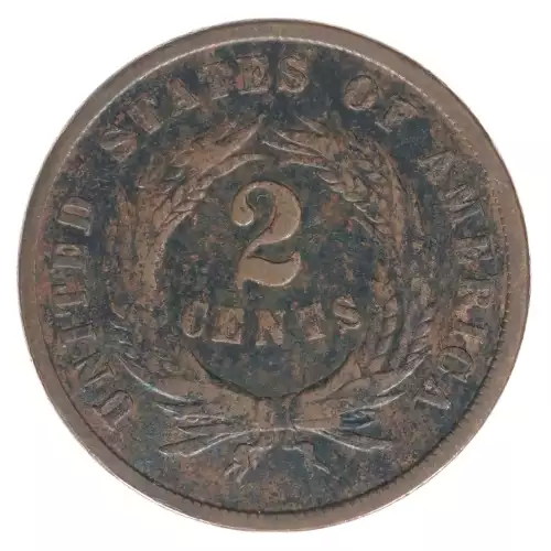 Two cent pieces-Two cent pieces 1864-73 -Copper