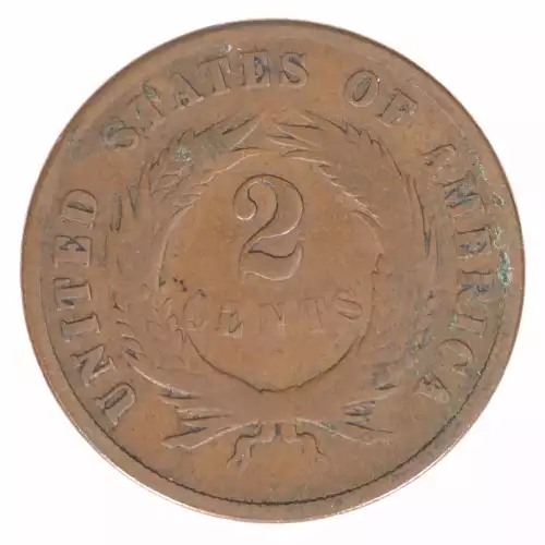 Two cent pieces-Two cent pieces 1864-73 -Copper (2)