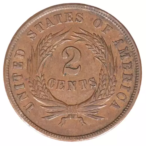 Two cent pieces-Two cent pieces 1864-73 -Copper (2)