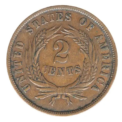 Two cent pieces-Two cent pieces 1864-73 -Copper