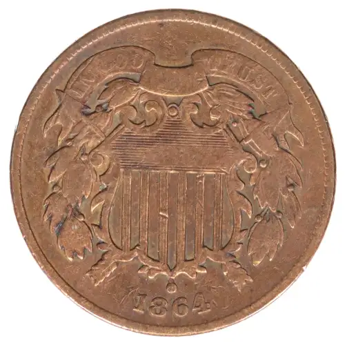 Two cent pieces-Two cent pieces 1864-73 -Copper