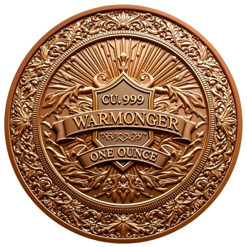 Warmonger 1 oz Copper Medal (2)