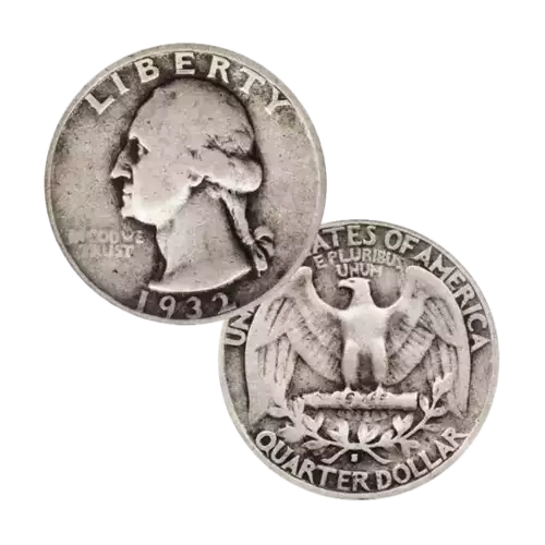 Washington Silver Quarters (1932 - 1964) - Circulated