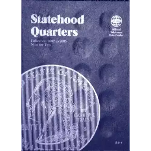 Whitman Folder [8111] Statehood Quarters No. 2 (2002-2005)