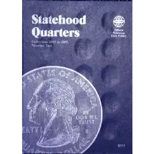 Whitman Folder [8111] Statehood Quarters No. 2 (2002-2005)