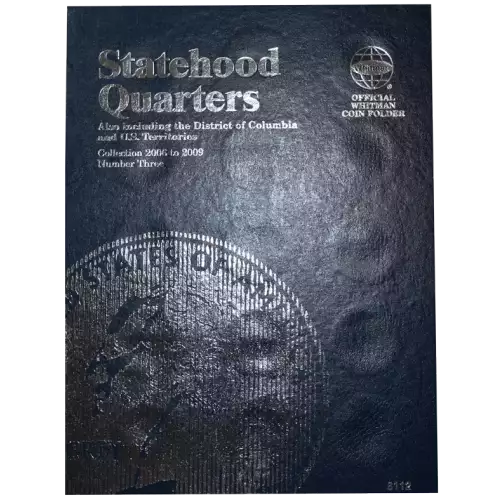 Whitman Folder [8112] Statehood Quarters No. 3 (2006-2009)