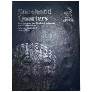 Whitman Folder [8112] Statehood Quarters No. 3 (2006-2009)