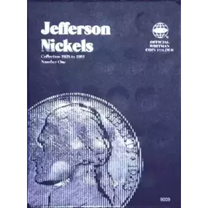 Whitman Folder [9009] Jefferson Nickels No. 1 (1938-1961)