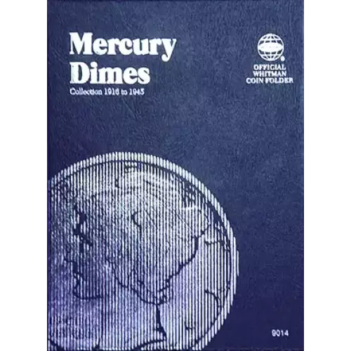 Whitman Folder [9014] Mercury Dimes (1916-1945)