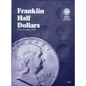 Whitman Folder [9032] Franklin Half Dollar (1948-1963)