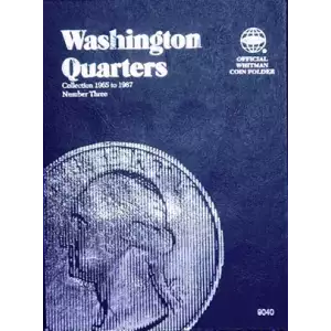 Whitman Folder [9040] Washington Quarters No. 3 (1965-1987)