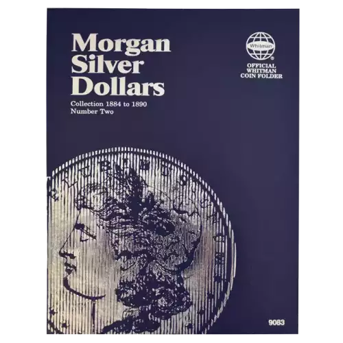 Whitman Folder [9083] Morgan Silver Dollars No. 2 (1884-1890)