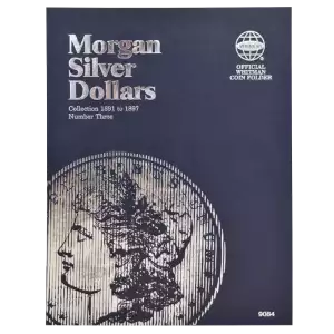 Whitman Folder [9084] Morgan Silver Dollar No. 3 (1891-1897)