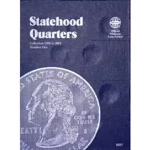 Whitman Folder [9697] Statehood Quarters No. 1 (1999-2001)