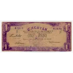 World War II Philippines Guerilla Currency