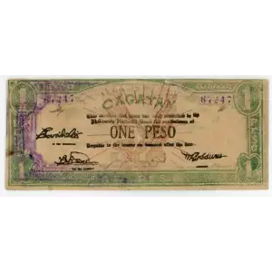 World War II Philippines Guerilla Currency