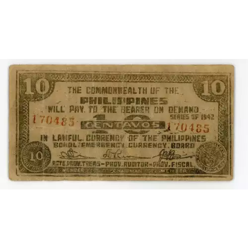 World War II Philippines Guerilla Currency (2)